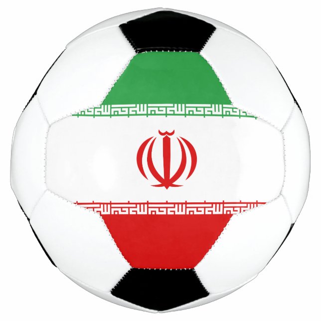 Ballon De Foot Drapeau de l'Iran (Devant)