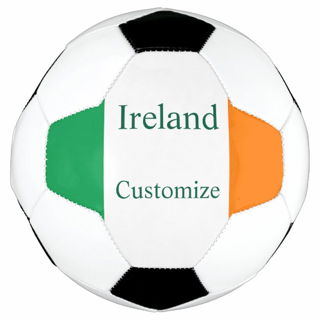 Ballon De Foot Drapeau de l'Irlande Thunder_Cove (Devant)