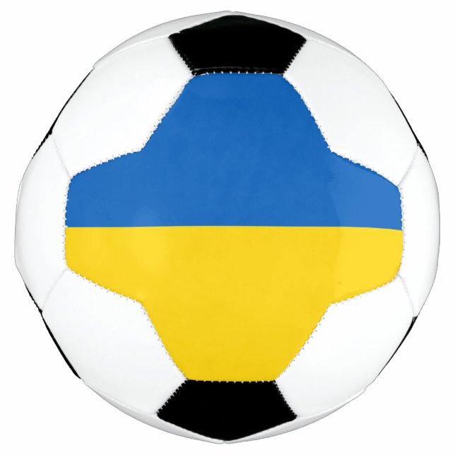 Ballon De Foot Drapeau de l'Ukraine balle de football (Devant)