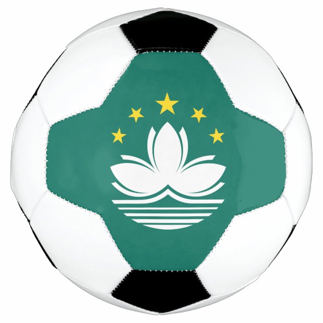 Ballon De Foot Drapeau de Macao (Devant)