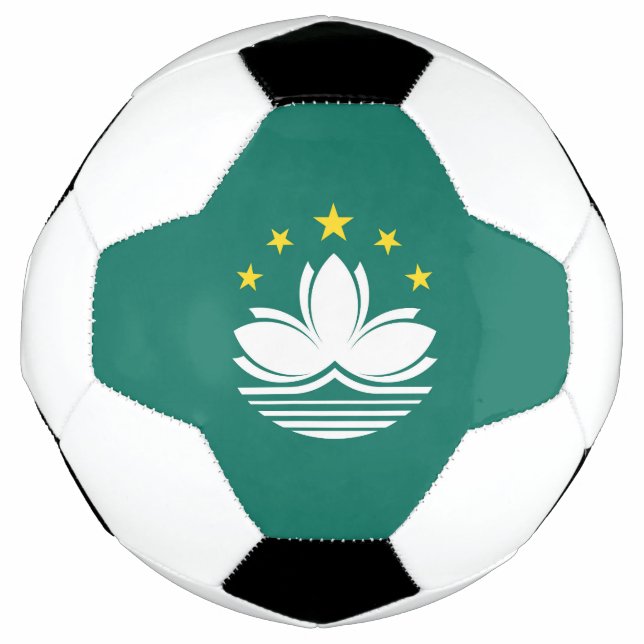 Ballon De Foot Drapeau de Macao (Devant)