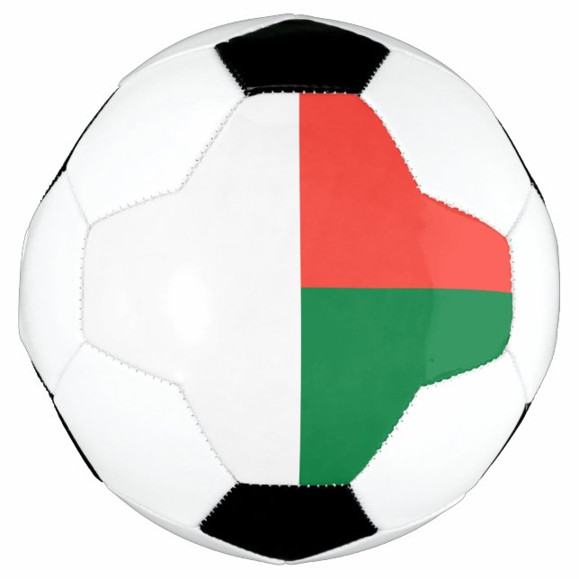 Ballon De Foot Drapeau de Madagascar (Devant)