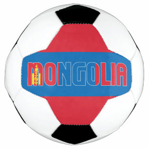 Ballon De Foot Drapeau de Mongolie Adorable patriotique