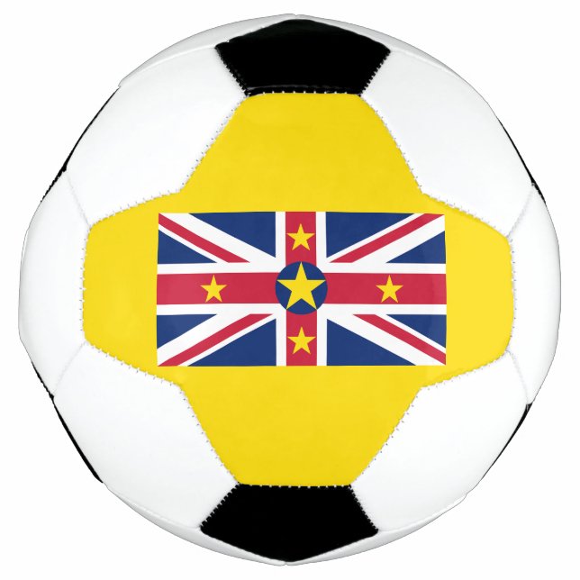 Ballon De Foot Drapeau de Niue (Devant)