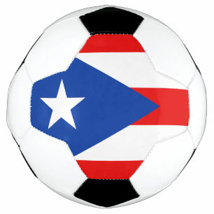 Ballon De Foot drapeau de Porto Rico