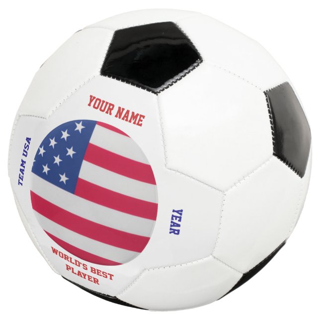 Ballon De Foot Drapeau des États-Unis (3/4)