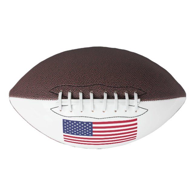 Ballon De Foot Drapeau des États-Unis d'Amérique (Devant)