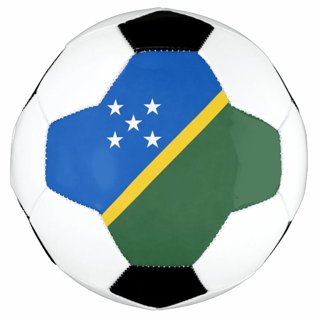 Ballon De Foot Drapeau des Îles Salomon (Devant)