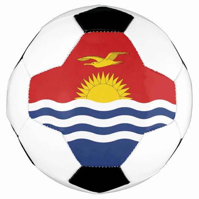 Ballon De Foot Drapeau des Kiribati (Devant)