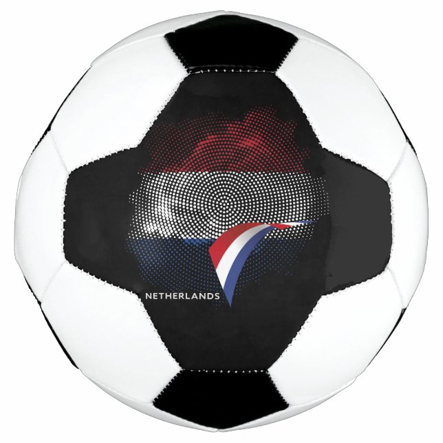 Ballon De Foot Drapeau des Pays-Bas (Devant)