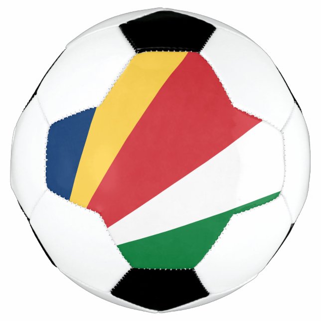 Ballon De Foot Drapeau des Seychelles (Devant)