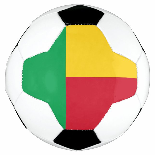 Ballon De Foot Drapeau du Bénin (Devant)
