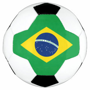 Ballon De Foot Drapeau du Brésil Coupe du Monde 2026 Football Bra