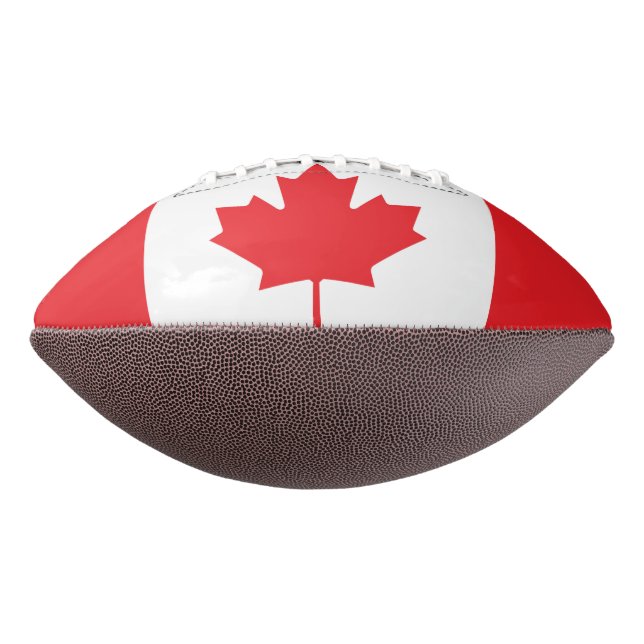 Ballon De Foot Drapeau du Canada (Tourné à 90°)