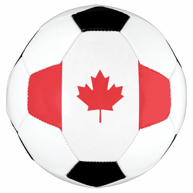 Ballon De Foot Drapeau du Canada (Devant)