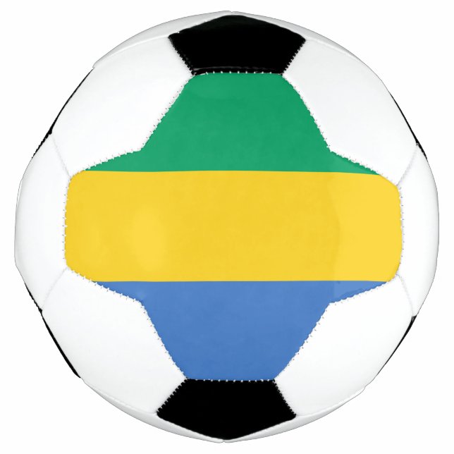 Ballon De Foot Drapeau du Gabon (Devant)