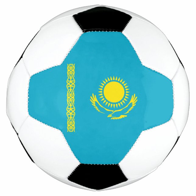 Ballon De Foot Drapeau du Kazakhstan (Devant)