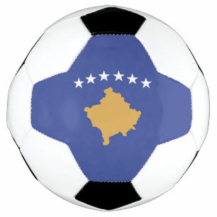 Ballon De Foot drapeau du Kosovo
