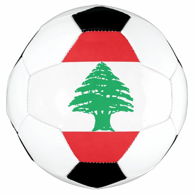Ballon De Foot Drapeau du Liban
