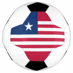 Ballon De Foot Drapeau du Liberia