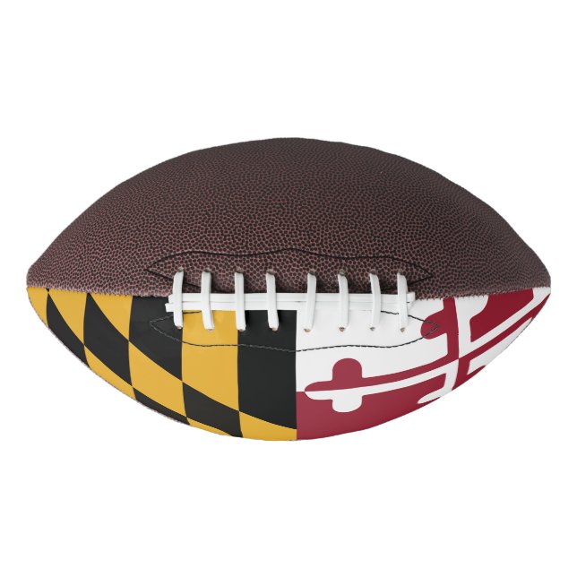 Ballon De Foot Drapeau du Maryland (Devant)