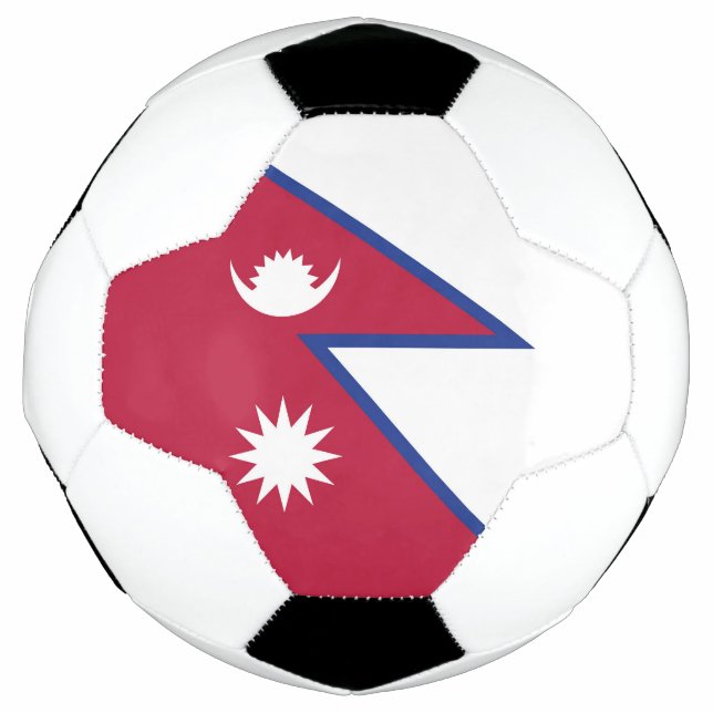 Ballon De Foot Drapeau du Népal (Devant)