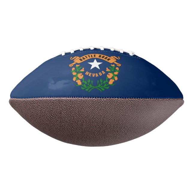 Ballon De Foot Drapeau du Nevada (Tourné à 270°)