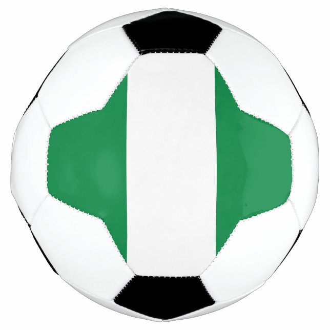 Ballon De Foot Drapeau du Nigeria (Devant)