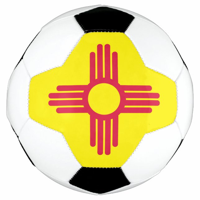Ballon De Foot Drapeau du Nouveau Mexique (Devant)