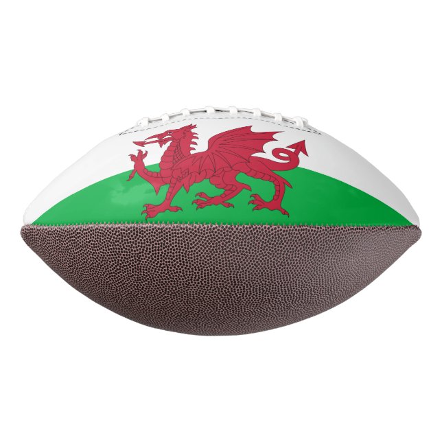 Ballon De Foot Drapeau du Pays de Galles (Cymru) (Tourné à 270°)