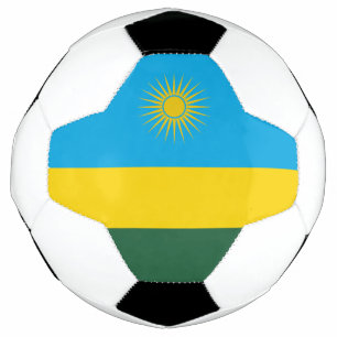 Ballon De Foot Drapeau du Rwanda
