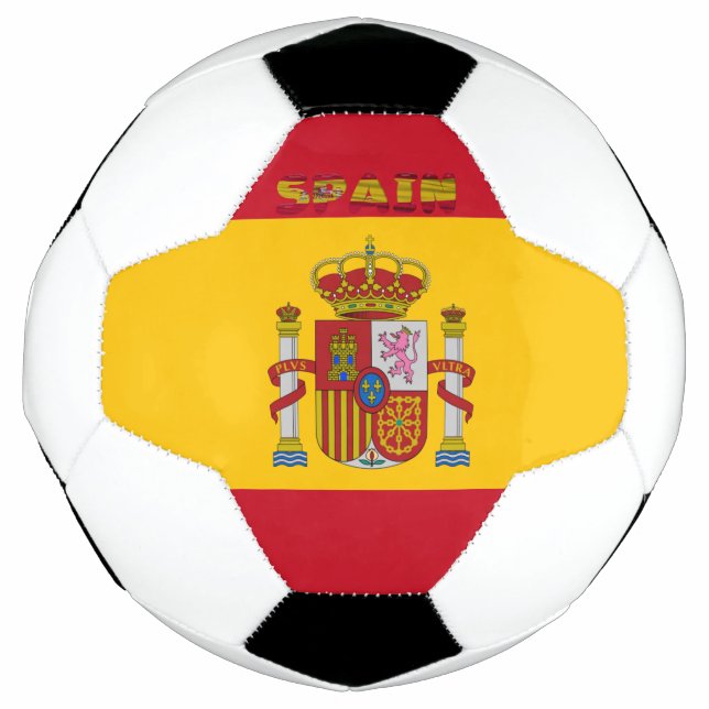 Ballon De Foot Drapeau espagnol (Devant)