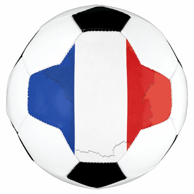 Ballon De Foot drapeau français (Devant)