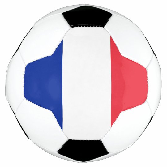 Ballon De Foot Drapeau Francais Zazzle Fr