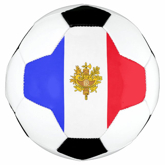 Ballon De Foot drapeau français (Devant)