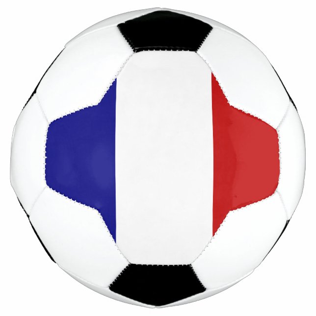 Ballon De Foot Drapeau français (Devant)