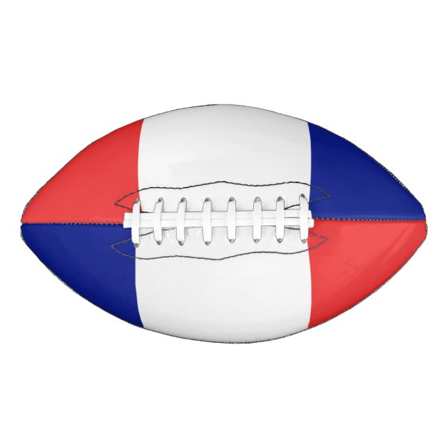 Ballon De Foot Drapeau français Tricolore (Devant)