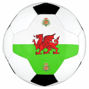 Ballon De Foot Drapeau gallois