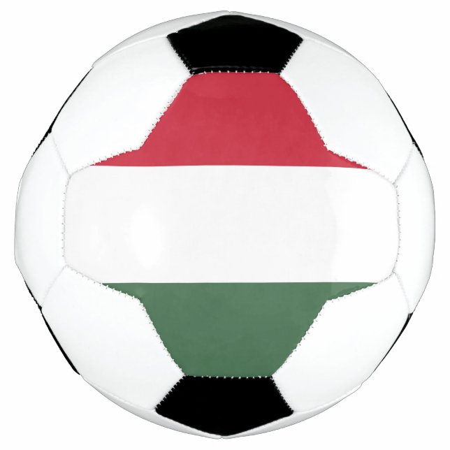 Ballon De Foot Drapeau Hongrie (Devant)