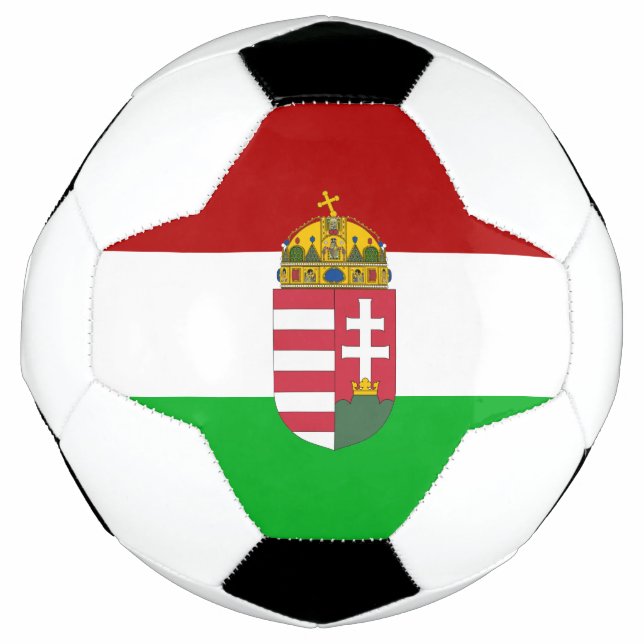 Ballon De Foot Drapeau hongrois (Devant)