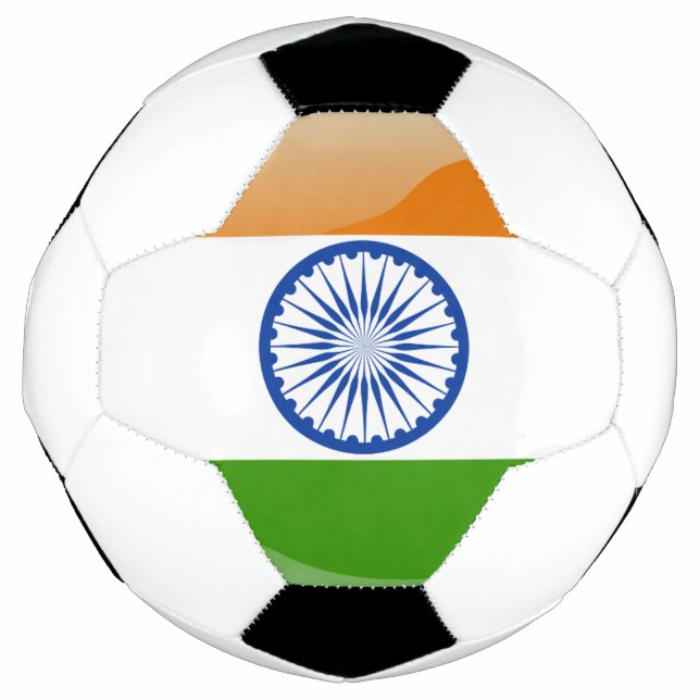 Ballon De Foot Drapeau indien (Devant)