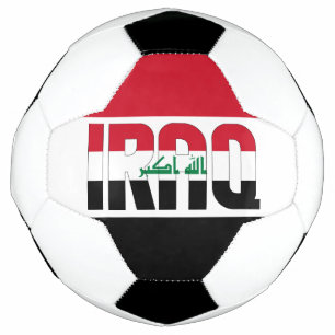 Ballon De Foot Drapeau Irak adorable patriotique