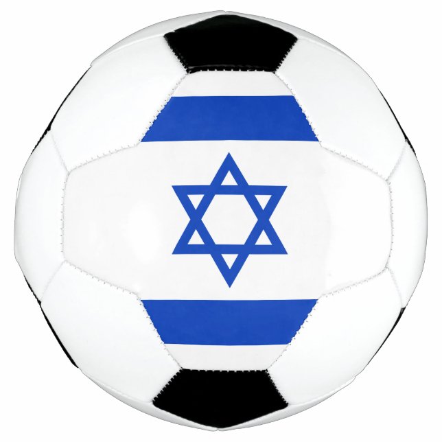 Ballon De Foot Drapeau Israël (Devant)