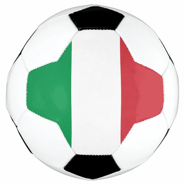 Ballon De Foot Drapeau Italie (Devant)