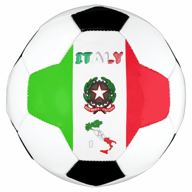 Ballon De Foot Drapeau italien (Devant)