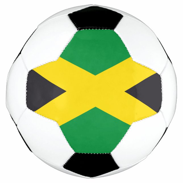Ballon De Foot Drapeau jamaïcain (Devant)