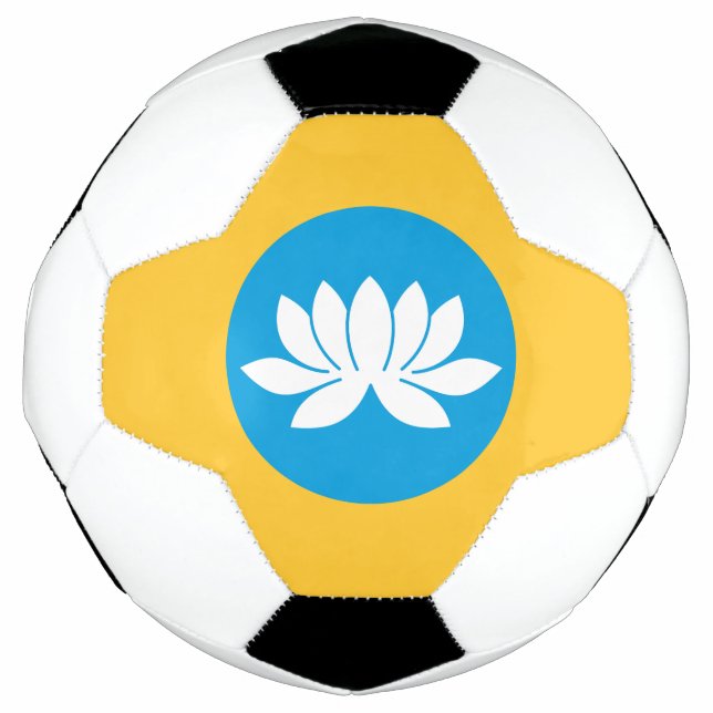 Ballon De Foot Drapeau Kalmykia (Devant)