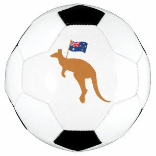 Ballon De Foot drapeau kangourou australien
