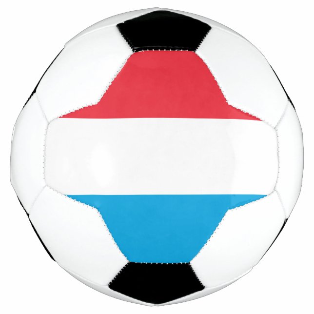Ballon De Foot Drapeau Luxembourg (Devant)