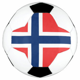 Ballon De Foot Drapeau norvégien
